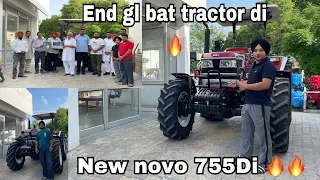 Mahindra novo 755di a le anda 🔥🔥// Sira tractor //New tractor ❤️