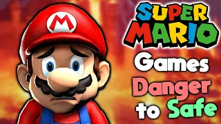 Ranking Every Mario Game by how Safe it is