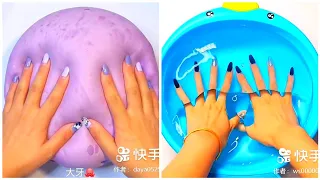 Most Relaxing and Satisfying Slime Videos #190 //  Fast Version // Slime ASMR //