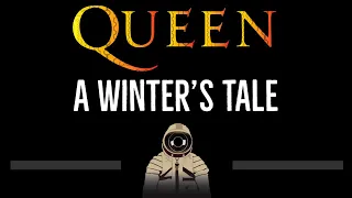 Queen • A Winter's Tale (CC) 🎤 [Karaoke] [Instrumental Lyrics]