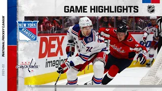 Rangers @ Capitals 10/13/21 | NHL Highlights