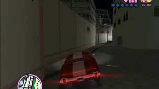 Огромный SABRE TURBO и NOCLIP-хак (езда сквозь машины и стены) в GTA: Vice City