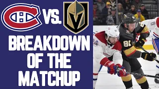 Vegas Golden Knights vs. Montreal Canadiens Matchup | Habs Tonight Ep. 16