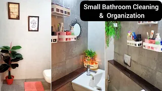 Small Bathroom Cleaning & Organization On A Budget With Amazon Haul || Bathroom Makeover