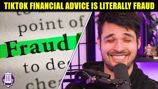 Financial Advice on TikTok is Just Fraud