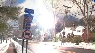 What happens when a tree snaps a powerline