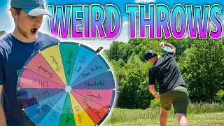 We Have To Throw However the Wheel Tells Us To! | Disc Golf Challenge