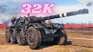 Panhard EBR 105 15K Spot Damage  & Panhard EBR 105  17K  World of Tanks Replays