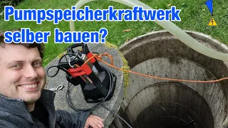 Pumpspeicherkraftwerk im Garten selber bauen um Solar Strom zu speichern? Rentabel?