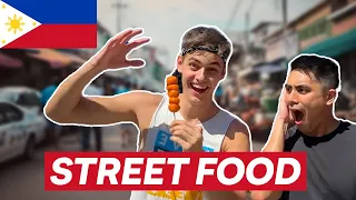 First Time Trying Filipino Street Food at Quiapo Market 🇵🇭🔥