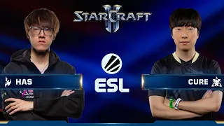 [SC2] Has (P) vs. Cure (T) | ESL Open Cup