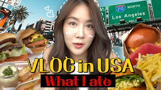 [ENG] [미국왔소유🇺🇸] 열심히 일하고 먹는 고칼로리란…⭐️ | "In-N-Out, Egg Slut, All in My Belly!" | VLOG in USA