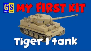 MY FIRST KIT Tiger I tank - how to make it!