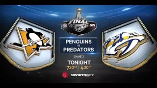 NHL 17 PS4. 2017 STANLEY CUP FINAL 100th GAME 3: PENGUINS VS PREDATORS. 06.03.2017. (NBCSN) !