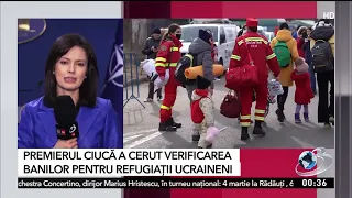 Noi bani pentru refugiaţii ucraineni stabiliţi în România: 2000 de lei de familie, însă cu condiţii