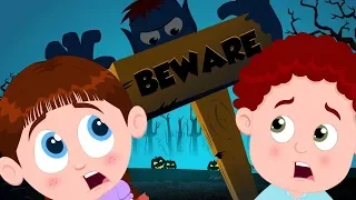 Beware Of The Dark | Schoolies Halloween Videos For Children