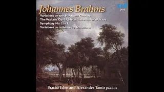 Eden and Tamir Piano Duo – J. Brahms - Neue Liebeslieder Waltzes Op.65a for two pianos, four hands