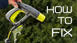 How to fix large leak in your AVA pressure washer wand