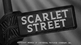 SCARLET STREET (1945) - Subtitulada en español (PELÍCULA COMPLETA)