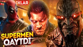 Kino Yangiliklar - Supermenning Qaytishi | Deadpool 3 | Akvamen 2 | Joker 2 | Flesh