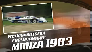 Jacky Ickx | Porsche 956 In-car action | 1983 Monza 1000km | World Sportscar Championship