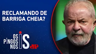 Em live, Lula reclama das acomodações e comida do Palácio da Alvorada