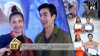 [ENG SUB] Nadech Yaya Admitted Relationship is Clearer to Public’s Eyes | PPTV ET Thailand 17/9/18