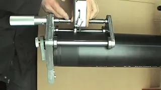 Механическое устройство для снятия оксидного слоя на ПНД трубах