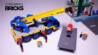 Lego City 60324 Mobile Crane Speed Build