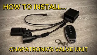 How to install a Chapatronics exhaust valve controller For an Audi TT MK2 (TTRS, TTS and other TT’s)