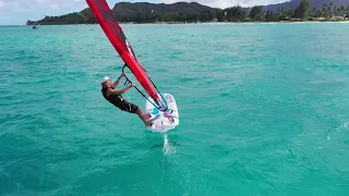 Kiting And Windsurfing At Kailua Bay, Jan 30 2021.