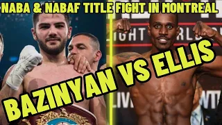 Ronald Ellis Lands Title Shot Vs Erik Bazinyan in Montreal #sports #boxing #youtube #news #fyp