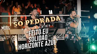 Wesley Mattos - Pot-Pourri  Feito Eu / Solidão / Horizonte Azul - DVD Só Pedrada #Cover