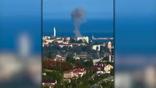 Russische Luftabwehr schießt offenbar Drohne über der Krim ab
