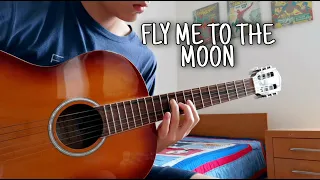 Fly Me to the Moon (Frank Sinatra) - Walking Bass Guitar Cover