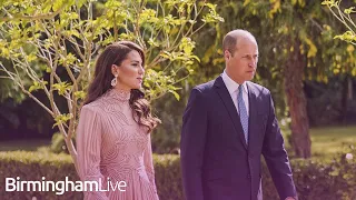 Prince William's two word telling off to Kate at glam royal wedding