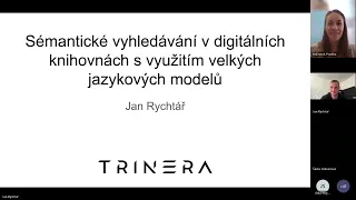Jan Rychtář: Sémantické vyhledávání v digitálních knihovnách (18. 3. 2024)