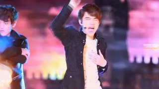 [경수] 121231 EXO-K 마마 데모버전 (디오 애드리브 컷) @ MBC 가요대전