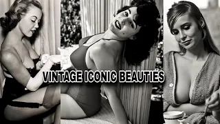 ICONIC VINTAGE BEAUTIES HISTOTICAL PHOTOS: UNCOVERING THE UNSEEN GORGOUS & RARE HISTORIC PHOTOGRAPHS