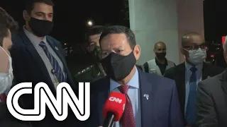 "Não comento fala do presidente", diz Mourão | CNN PRIME TIME