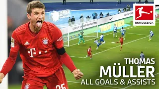 Thomas Müller - All Goals and Assists 2019/20