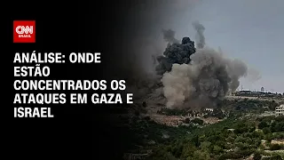 Análise: Onde estão concentrados os ataques em Gaza e Israel | WW