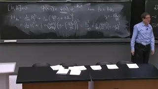 L14.3 Particle in a constant magnetic field:  Landau levels