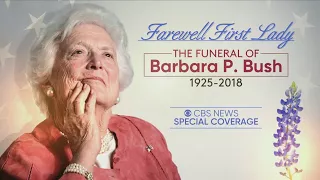 Funeral Services For Former First Lady Barbara Bush