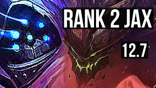 JAX vs MALPHITE (TOP) (DEFEAT) | Rank 2 Jax, 6 solo kills, 1.0M mastery | BR Challenger | 12.7