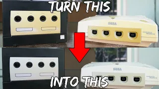 Nintendo Gamecube & Sega Dreamcast Restoration (How To Remove Yellowing From Video Games & Sneakers)