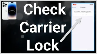 How To Check Carrier Lock On iPhone