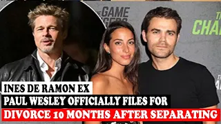 INES DE RAMON EX PAUL WESLEY OFFICIALLY FILES FOR DIVORCE 10 MONTHS AFTER SEPARATING