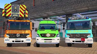 Colorful Emergency Call 112 - Paderborn Special Operations Firefighter on Duty! 4K