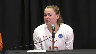 Texas Volleyball vs SMU Postgame Press Conference [Dec. 1, 2023]